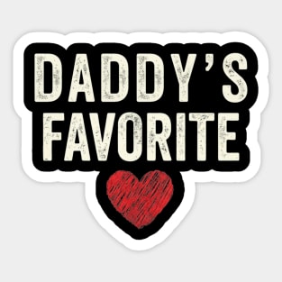 Daddy's Favorite Sticker